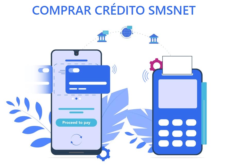 Comprar crédito no SMSNET